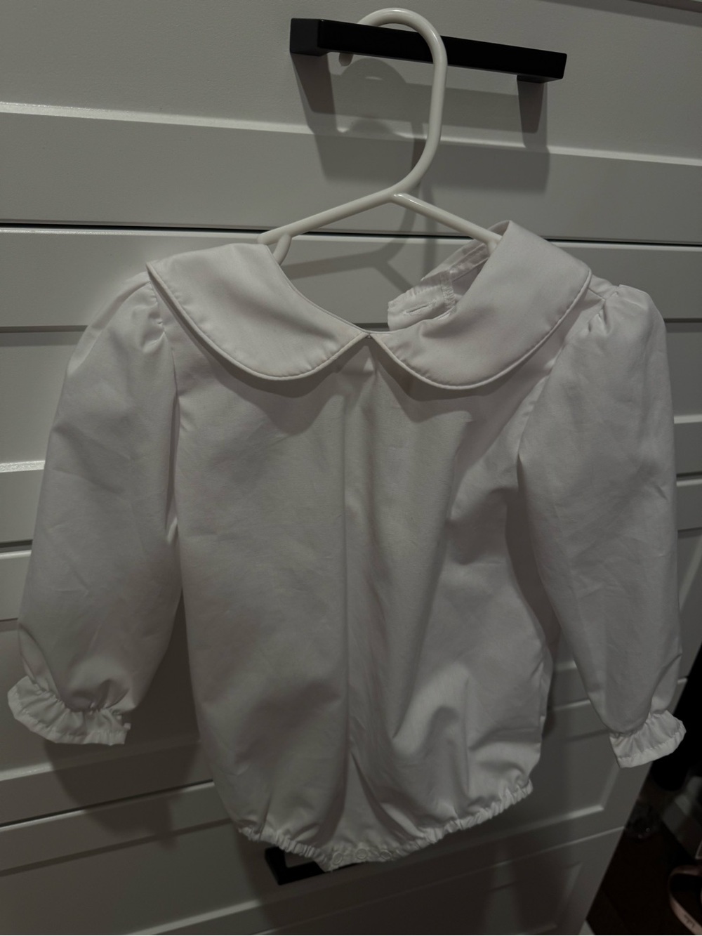 Beaufort Bonnet 2T Classic White Peter Pan Collar One-Piece for Kids NEW